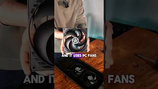 Trying Nukit Tempest  PC Fan Air Purifier shorts airpurifier tech [upl. by Annehs]