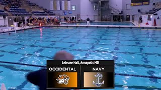 Highlights Navy Water Polo vs Occidental 9824 [upl. by Lehcsreh]