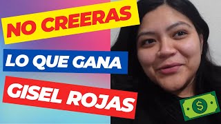 ⚡🤑GISEL ROJAS cuanto GANA en YOUTUBE  2023🤑 [upl. by Papagena153]