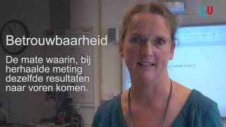 Betrouwbaarheid en validiteit [upl. by Nerol]