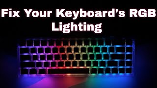 QMK Tutorial Install and use VIA firmware with your mechanical keyboard  Configure your RGB [upl. by Ellehcem]