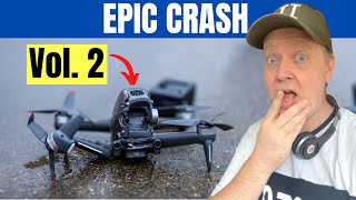 Epic Drone Fails  Drone Crash 2022  A Year of PAIN [upl. by Cecilla]