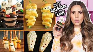 Last Minute EASY Halloween Treats  Halloween Recipes  DIY Snacks by Rosanna Pansino [upl. by Natica]