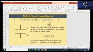 CLASE 6 FOS020 2023 TRI2 Capacitores FEM corriente eléctrica resistores [upl. by Stranger]