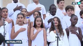 FÊTE NATIONALE  une réception aux couleurs françaises au cœur de Dakar [upl. by Sandler]