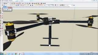 DroneworX Y6 hexacopter prototype design [upl. by Kyriako830]