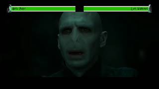 Voldemort kills Harry Potter with healthbars 2 [upl. by Nirroc570]