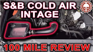 SampB Filters Air Intake  100 Mile Review [upl. by Galatia]