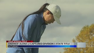 Okemos golfer Alena Li reflects on winning a state championship [upl. by Arit]