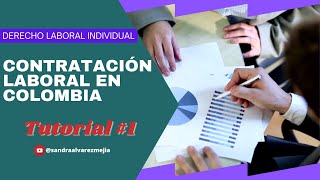 Tutorial 1 Clases de contratos laborales en Colombia [upl. by Lorrac]