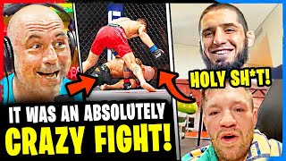 MMA Community Reacts  Alexander Volkanovski vs Ilia Topuria HIGHLIGHTS UFC 298 [upl. by Lazor552]