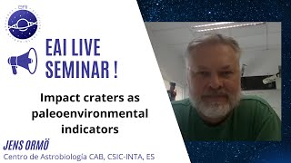 TrailerEAI Seminars Impact craters as paleoenvironmental indicators [upl. by Nekial986]