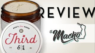 Review Arcilla ThirdampCo Texturizing clay  Opinion honesta  El macho [upl. by Etnomed]