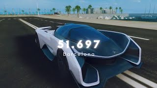 Asphalt 8  Faraday Future FFZER01  Barcelona  51697 [upl. by Read]