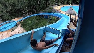 Strange Karacol Water Slide at Cascanéia [upl. by Ecyoj]