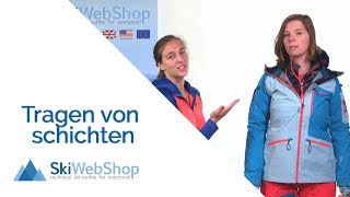 Wie funktioniert das 3SchichtenSystem  SkiWebShop [upl. by Neellok]