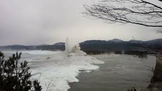 2011 Japan Tsunami  Tofugaura Coast Noda Full Footage [upl. by Cusick334]