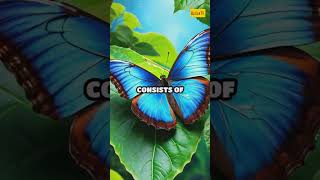 The Enchanting Blue Morpho Butterfly Butterflies NatureLovers Wildlife Biodiversity [upl. by Odradlig]