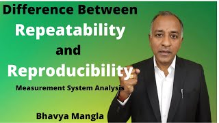 Difference between Repeatability and Reproducibility MSA  IATF 16949  ENGLISH  Bhavya Mangla [upl. by Filbert]