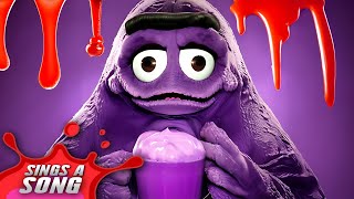 Grimace Sings A Song Scary And Spooky McDonalds Horror Parody [upl. by Grimona]