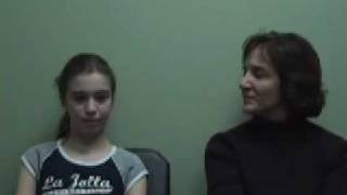 12 yo Heather showing a decrease in scoliosis with ScoliFit [upl. by Ycnay928]