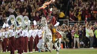 FSU Introduction Notre Dame Game [upl. by Allicserp357]