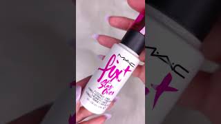 MAC Cosmetics Fixing Sprays set shorts maccosmetics fixingspray unboxing [upl. by Nnalorac666]