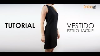 DIY COSTURA Molde  Patrón Vestido Estilo Jackie 1606 TUTORIAL [upl. by Aninad]