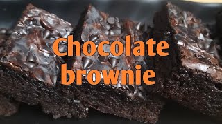 chocolate brownie  Eggless home made recipe [upl. by Anhej]