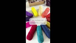 Tricot  Chaussettes rayées  nos Chouettes kits 🧦 [upl. by Stella]