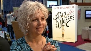 Newbery Medal Author Kate DiCamillo on Flora amp Ulysses The Illuminated Adventures [upl. by Ahsekin]