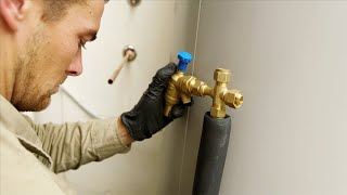 How to install service and repair Unvented hot water cylinders plumbersgas engineers [upl. by Innad]