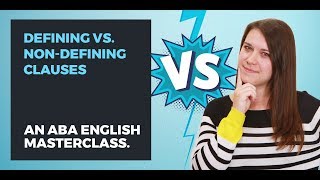 RELATIVE CLAUSES What is defining and nondefining 💥 [upl. by Acirea749]