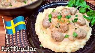 Schwedische Köttbullar wie bei Ikea selber machen  ganz einfach und lecker Mittagsessen Rezepte [upl. by Massarelli583]