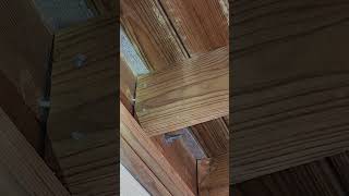 Deck Ledger Board Inspection for safety integrityairatl inspectormelvin Deck Ledger tiktok [upl. by Maryellen306]