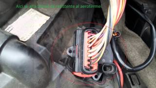 Reparare rezistenta aeroterma Renault Scenic 1 PH2 [upl. by Euqinitram]