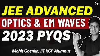 JEE Advanced 2023 Solutions  Optics amp EM Waves  5 Questions  Advanced PYQs  Eduniti  Mohit Sir [upl. by Agnizn]