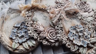 Shabby Chic Ornaments 🤎 Vintage Home Decor 🤎 [upl. by Irej517]