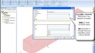 Square Tube Crush Part 1 Geometry and BCs [upl. by Latty426]