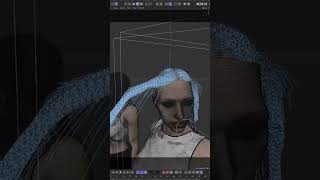 Using C4Ds hair tools to create layers  Character from Daz Studio  Cinema4D amp Redshift Renderer [upl. by Nibur]