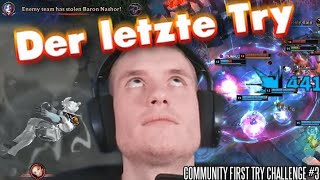 Schaffen wir die Challenge als Community  Community First Try Challenge Teil 3 [upl. by Almap736]