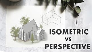 Perspective VS Isometric Drawing  Free PDF Guide [upl. by March688]