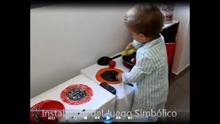 Instalación de Juego Simbólico Escuela Infantil en Fuenlabrada Khalil Gibran [upl. by Ecyrb635]