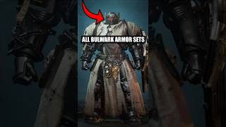 Warhammer 40k Space Marine 2  ALL Bulwark Armor Sets shorts warhammer40k spacemarine2 [upl. by Hagood595]