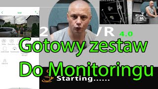 Zestaw do monitoringu z kamerami IP 8MP oraz kamerami 5MP [upl. by Torruella]