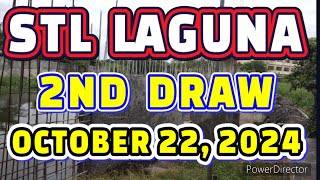 STL LAGUNA RESULT TODAY 2ND DRAW OCTOBER 22 2024 4PM  MONDAY [upl. by Adnerol693]