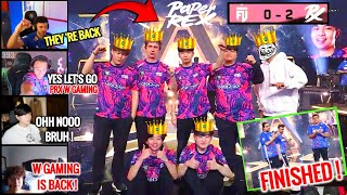 Valorant Streamers Reacts to PRX W Gaming is Back amp Destroyed FUT Esports in VCT Champions Seoul [upl. by Atik]