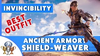 Horizon Zero Dawn Ancient Armory Quest  Shield Weaver Outfit Power Cell Locations and Dial Puzzle [upl. by Hamlani]