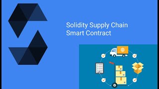 SOLIDITY BEGINNER TUTORIAL 2022  Supply Chain Management [upl. by Narad537]