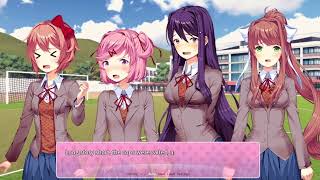 The Club Makes A Volcano A DDLC Fan Mod [upl. by Neral]